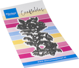 Craftables stencil Punch die XL Halloween CR1708