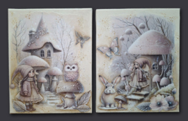 FairyBells Art Journaling Set A4 nr 1 - Winter