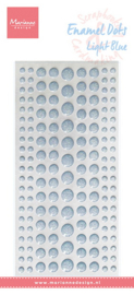 Enamel dots Light Blue Glitter PL4526