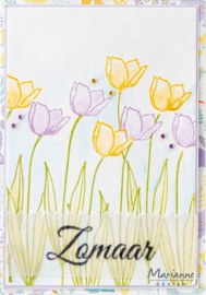 Clear Stamp Silhouette Art - Tulip CS1159