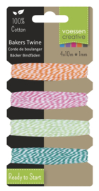 Textiel: lint, koord, borduren