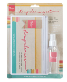 Stamp cleaning set