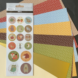 Herfst pakket met stickers