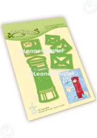 Lea’bilitie snij en embossing mal Brievenbus & Brieven 45.9587