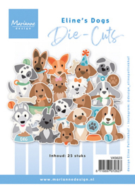 Diecuts Eline's Dogs (23) VK9623
