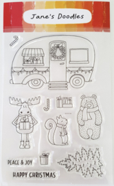 Clear stamps: Happy Christmas