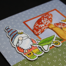 Clear Stamp & die set Mr. Garden Gnome CS1125
