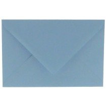 6 x envelop rechthoekig 114x162mm - C6 lichtblauw (964) lijkt op ijsblauw 42