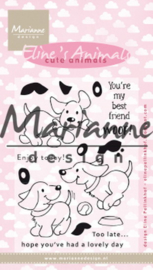 Clear stamp: (EC0177) Eline's cute puppies