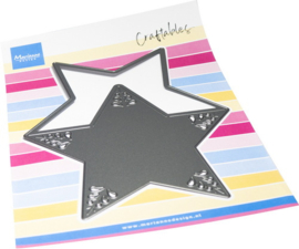 Craftables stencil Folded Star CR1676
