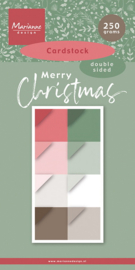 Pretty Papers bloc Merry Christmas Cardstock PK9218