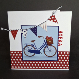 Craftables stencil Felicitatie vierkant by Marleen CR1656