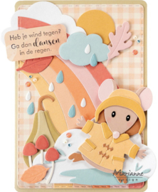 Creatables stencil Rainbow beam LR0982