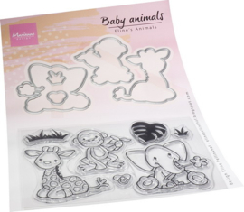 Clear stamp Eline's Baby Animals EC0199