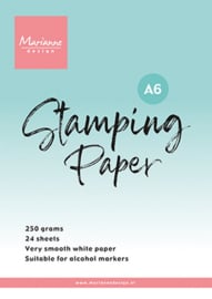 24 vel Stamping Paper A6 CA3196