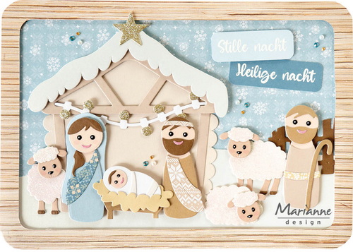 Craftables stencil Sheep by Marleen CR1704
