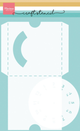 Craft stencil - Turning wheel PS8196