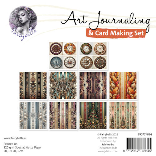 FairyBells Art Journaling & Card Making Set 14: Klokken