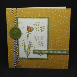 3D embossingfolder Leane: wax zegels bloemen & blaadjes 35.9051