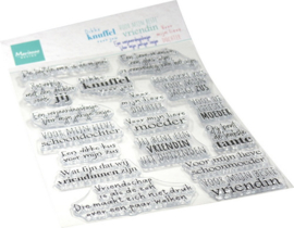 Clear Stamp Familie & Vrienden CS1197