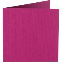 6 x vierkante kaart (13,2 x 13,2 cm) purper (913) voorheen 13 purper