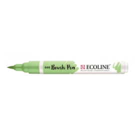 Ecoline brushpen pastelgroen 666