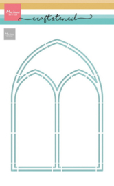 Craft stencil - Church Window PS8171