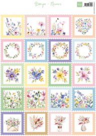 knipvel Stamps - Flowers VK9646