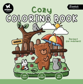 Coloring Book Cozy Garden