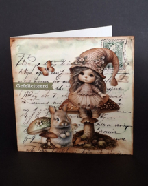 FairyBells Art Journaling Set A4 nr 7: Magical nature