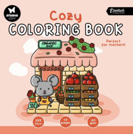 Coloring Book Cozy Organic Shop