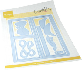 Creatables stencil Open fold A6 LR0938