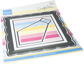 Craftables stencil Photo frame - square CR1747