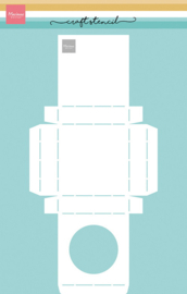 Craft stencil - Tealight Box PS8192