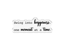 Stans, sjabloon en stempel - Swing into happiness