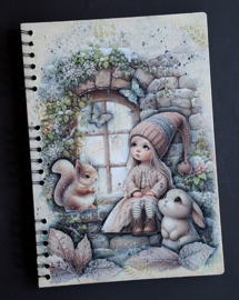 FairyBells Art Journaling Set A4 nr 1 - Winter
