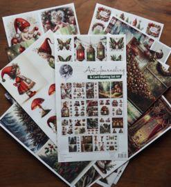 FairyBells Art Journaling Set A4 nr 5: Kerst