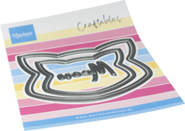 Craftables stencil Cat Frame CR1732