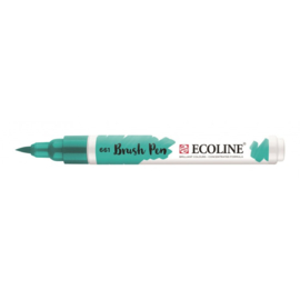 Ecoline brushpen turkooisgroen 661