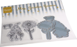 Clear Stamp & die set Mrs. Garden Gnome CS1126