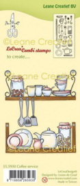 Clear stamp Leane: Coffee service (555930)