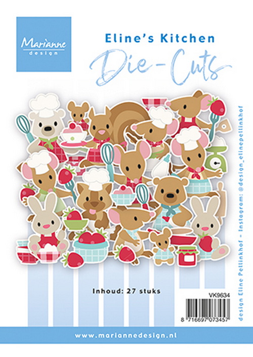 Diecuts - Eline's Kitchen (27) VK9634
