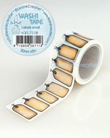 Washi tape Labels klein 30 mm x 5 m 61.7118