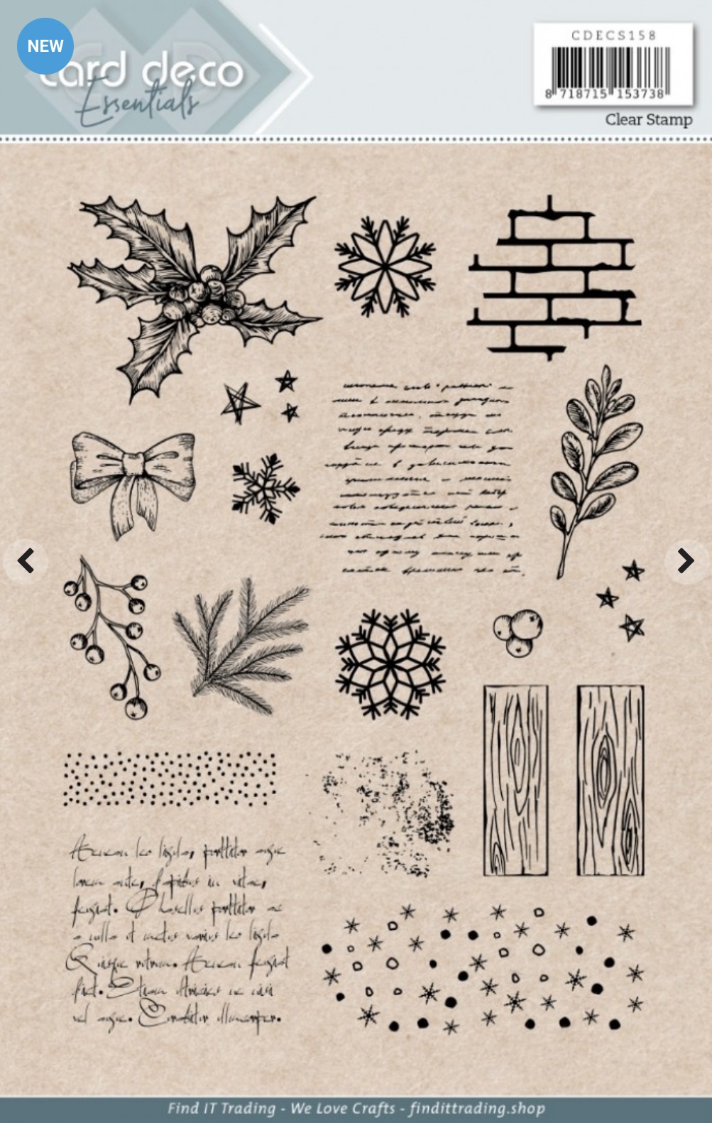 Clear Stamps - Backgrounds - A5