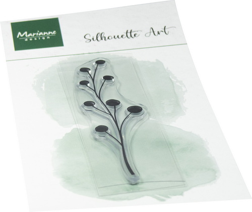 Clear Stamp Silhouette Art - Berries CS1179