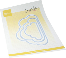 Creatables stencil Clouds LR0981