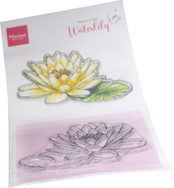 Clear stamp & dies set Tiny's Flowers - Water lily TC0905