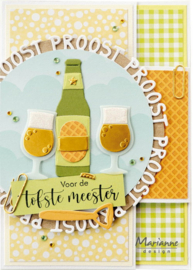 Craftables stencil Proost cirkel by Marleen CR1588