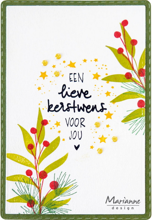 Clear Stamp Silhouette Art - Berries CS1179