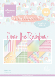 Pretty Papers bloc Over the rainbow by Marleen PK9188